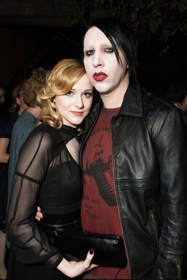 Evan Rachel Wood a Marilyn Manson